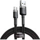 Миниатюра изображения товара Кабель Baseus Cafule Cable USB For Type-C 2A / CATKLF-BG1 (3м, серый/черный)