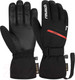 Миниатюра изображения товара Перчатки лыжные Reusch Morris Gore-Tex / 6201375-7745 (р-р 9, Black/White/Fire Red)
