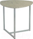 Миниатюра изображения товара Журнальный столик Мебелик BeautyStyle 11 (серый шпат/металл)