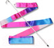 Миниатюра изображения товара Лента для художественной гимнастики с палочкой Indigo Sport АВ236-14 (56см, белый/синий/розовый)