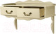 Миниатюра изображения товара Консольный столик Мебелик Берже 20 (слоновая кость)