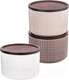 Миниатюра изображения товара Набор емкостей для хранения Elan Gallery Орнамент / 540741
