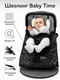 Миниатюра изображения товара Детский шезлонг Amarobaby Baby Time / AB21-25BT/09 (черный)