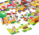 Миниатюра изображения товара Развивающая игра Puzzle Time С окошками Город зверят / 4681744 (17эл)