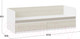 Миниатюра изображения товара Кровать-тахта ТриЯ Сканди ТД-386.12.01 (дуб гарден/белый)