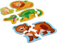 Миниатюра изображения товара Развивающая игра Puzzle Time С тактильными вставками. Любимый зоопарк / 4674432