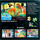 Миниатюра изображения товара Пазл Puzzle Time С фонариком На лесной опушке / 7149467 (63эл)