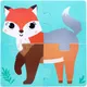 Миниатюра изображения товара Развивающая игра Puzzle Time Кто живёт в лесу? 4 в 1 / 5863202