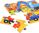 Миниатюра изображения товара Развивающая игра Puzzle Time Транспорт 4 в 1 / 7403718