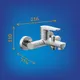 Миниатюра изображения товара Смеситель Cersanit Moduo 64097