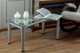 Миниатюра изображения товара Журнальный столик Мебелик Робер 3М (металлик/прозрачный)