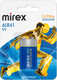 Миниатюра изображения товара Батарейка Mirex 6LR61 9V / 23702-6LR6-E1