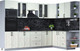 Миниатюра изображения товара Кухонный гарнитур Интерлиния Тренд 1.88x3.0 ВТ правая (белый/белый/кастилло темный)