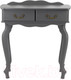 Миниатюра изображения товара Консольный столик Мебелик Берже 21 (серый графит)