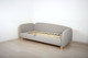 Миниатюра изображения товара Кровать-тахта DiArt Альба 0.9 левая (велюр Магия 53/ножки светлые)