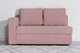 Миниатюра изображения товара Тахта DiArt Студент левая (велюр Ultra Rose)