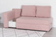 Миниатюра изображения товара Тахта DiArt Студент левая (велюр Ultra Rose)
