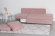 Миниатюра изображения товара Тахта DiArt Студент левая (велюр Ultra Rose)