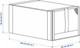 Миниатюра изображения товара Набор коробок для хранения Ikea Скубб 804.000.04