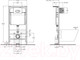 Миниатюра изображения товара Инсталляция для унитаза BelBagno BB026