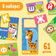 Миниатюра изображения товара Развивающая игрушка Puzzle Time Где живет алфавит / 5163446