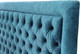 Миниатюра изображения товара Двуспальная кровать KRONES Афина 160 (велюр темно-бирюзовый)