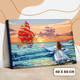 Миниатюра изображения товара Картина по номерам Школа талантов Алые паруса на закате / 7153376