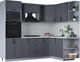 Миниатюра изображения товара Кухонный гарнитур Интерлиния Тренд 1.68x2.4 ВТ правая (пепел/пепел/опал светлый)