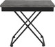 Миниатюра изображения товара Стол-трансформер Мебелик Андрэ Loft (тераццо/черный)