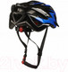Миниатюра изображения товара Защитный шлем Indigo Sport IN331 (р-р 55-61, черный/синий)