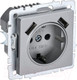 Миниатюра изображения товара Розетка IEK Brite BR-R14-16-U21-D21-K47 (алюминий)
