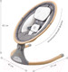Миниатюра изображения товара Детский шезлонг Amarobaby Ergo Swing / AB22-22ERGO/11 (серый)