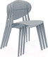 Миниатюра изображения товара Стул Sheffilton SHT-S111-P (серый/серый)