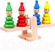 Миниатюра изображения товара Развивающий игровой набор Лесная мастерская Весы Пирамидка логическая / 268908