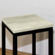 Миниатюра изображения товара Стойка для цветов Millwood 25x25x35 (дуб белый Craft/металл черный)
