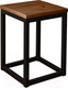 Миниатюра изображения товара Стойка для цветов Millwood 25x25x35 (дуб табачный Craft/металл черный)