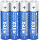 Миниатюра изображения товара Комплект батареек Mirex AAA LR03 / 23702-LR03-S4 (4шт)