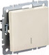 Миниатюра изображения товара Выключатель IEK Brite BR-V10-1-10-K10 (бежевый)