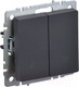 Миниатюра изображения товара Выключатель IEK Brite BR-V15-0-10-K53 (графит)