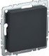 Миниатюра изображения товара Декоративная заглушка для розетки IEK Brite BR-PL10-K53 (графит)