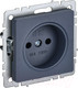 Миниатюра изображения товара Розетка IEK Brite BR-R10-10-K35 (маренго)