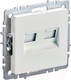 Миниатюра изображения товара Розетка IEK Brite BR-KT20-O-1-K36 (жемчуг)