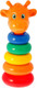 Миниатюра изображения товара Развивающий игровой набор Соломон Пирамидка Жирафик / 1200495