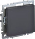 Миниатюра изображения товара Выключатель IEK Brite BR-V10-0-10-K53 (графит)