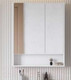 Миниатюра изображения товара Шкаф с зеркалом для ванной Акватон Сканди 70 (1A252202SD010)