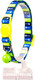 Миниатюра изображения товара Ошейник Duvo Plus Рыбная кость / 11165/green-blue (зеленый/синий)