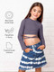 Миниатюра изображения товара Кофта детская Amarobaby Generation / AB-OD22-GN2702/22-146 (фиолетовый, р.146)