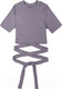 Миниатюра изображения товара Футболка детская Amarobaby Generation / AB-OD22-GN2701/22-140 (фиолетовый, р.140)