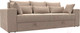 Миниатюра изображения товара Диван Лига Диванов Майами 128 (велюр бежевый)