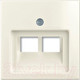 Миниатюра изображения товара Лицевая панель ABB Basic 55 1753-0-0209 (шале-белый)